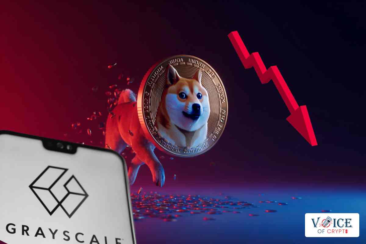 Grayscale的狗狗币ETF上线当日，狗狗币价格下跌至0.14美元的7个月低点。